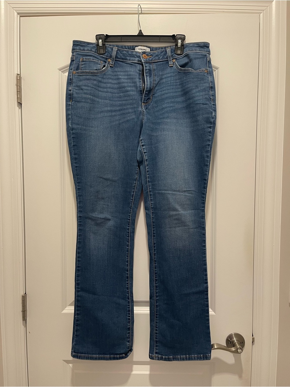 Sonoma Curvy Bootcut Blue Jeans